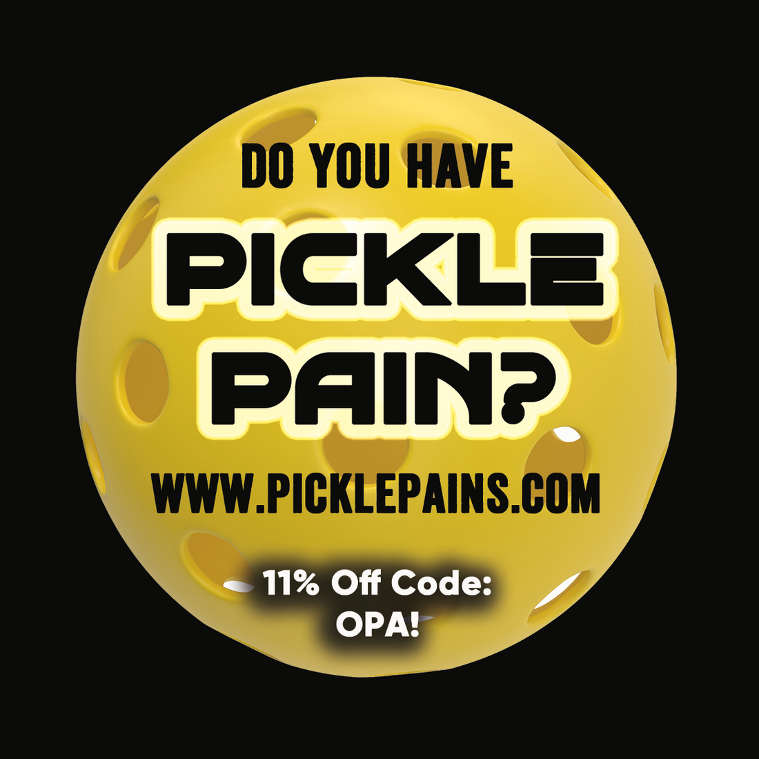 Do you have Pickle Pains?  UP YOUR GAME with Our Topicals!