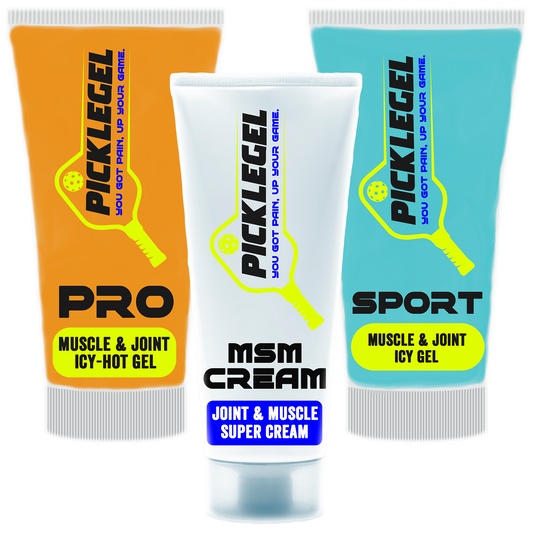 Variety Pack - PickleGEL Sport, Pro, and MSM Cream